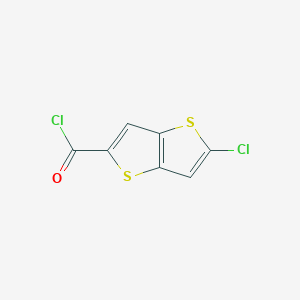 5-Chloro-thieno[3,2-b]thiophene-2-carbonyl chloride