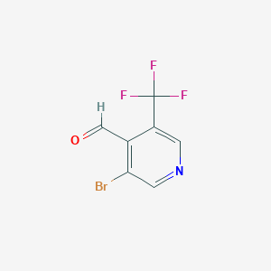 3-Bromo-5-(trifluoromethyl)isonicotinaldehyde