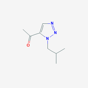 1-(1-Isobutyl-1H-1,2,3-triazol-5-YL)ethanone