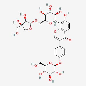 molecular formula C32H38O18 B15525151 Mirificin-4'-O-glucoside 