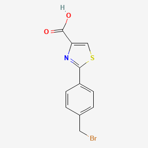 2-(4-Bromomethyl-phenyl)-thiazole-4-carboxylic acid