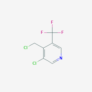 3-Chloro-4-(chloromethyl)-5-(trifluoromethyl)pyridine