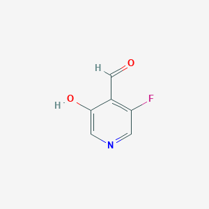 molecular formula C6H4FNO2 B15525228 3-Fluoro-5-hydroxyisonicotinaldehyde 