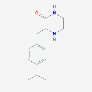 molecular formula C14H20N2O B15525240 3-(4-Isopropyl-benzyl)-piperazin-2-one 