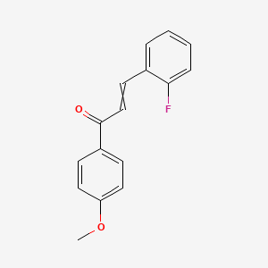 (E)-2-Fluoro-4'-methoxychalcone