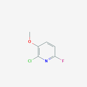 2-Chloro-6-fluoro-3-methoxypyridine