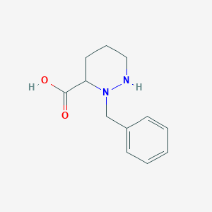 2-Benzylhexahydropyridazine-3-carboxylic acid