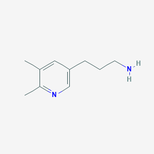 3-(5,6-Dimethylpyridin-3-YL)propan-1-amine