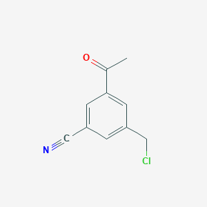 3-Acetyl-5-(chloromethyl)benzonitrile