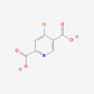 molecular formula C7H4BrNO4 B15525601 4-Bromopyridine-2,5-dicarboxylic acid 