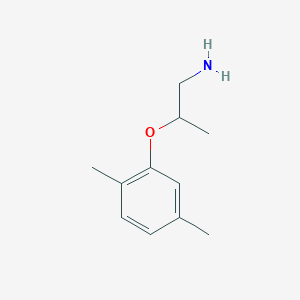 molecular formula C11H17NO B15525659 2-(2,5-Dimethyl-phenoxy)-propylamine 