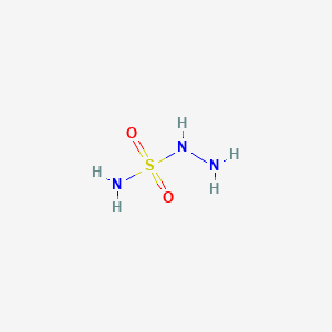 molecular formula H5N3O2S B15525775 (Hydrazinesulfonyl)amine 