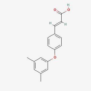 (E)-3-(4-(3,5-Dimethylphenoxy)phenyl)acrylic acid