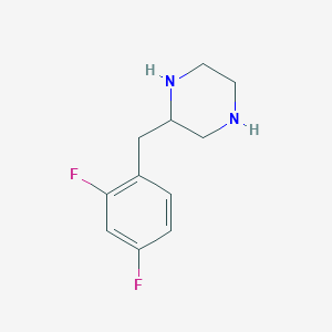 2-(2,4-Difluoro-benzyl)-piperazine