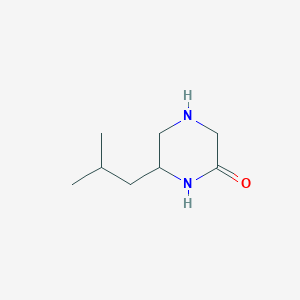 6-Isobutyl-piperazin-2-one