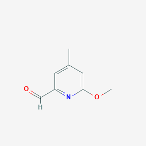 6-Methoxy-4-methylpyridine-2-carbaldehyde