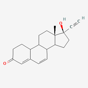 molecular formula C20H24O2 B15525994 6,7-Didehydronorethisterone 