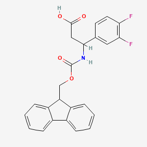 (R)-3-(3,4-Difluoro-phenyl)-3-(9H-fluoren-9-ylmethoxycarbonylamino)-propionic acid