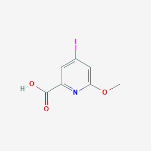 4-Iodo-6-methoxypyridine-2-carboxylic acid