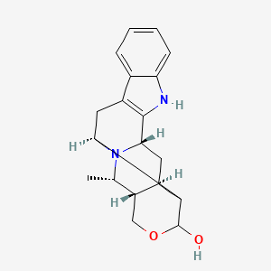 molecular formula C19H22N2O2 B15526162 (2S,13S,15R,20S,21S)-21-methyl-18-oxa-1,11-diazahexacyclo[11.8.0.02,16.04,12.05,10.015,20]henicosa-4(12),5,7,9-tetraen-17-ol 