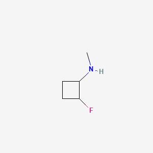 molecular formula C5H10FN B15526172 2-fluoro-N-methylcyclobutan-1-amine 