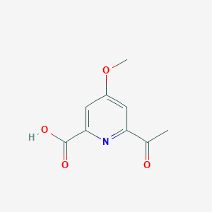 6-Acetyl-4-methoxypyridine-2-carboxylic acid