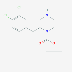 2-(3,4-Dichloro-benzyl)-piperazine-1-carboxylic acid tert-butyl ester