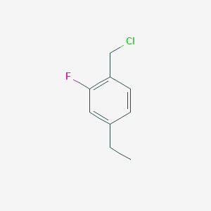 4-Ethyl-2-fluorobenzyl chloride