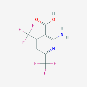 2-Amino-4,6-bis(trifluoromethyl)nicotinic acid