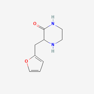 molecular formula C9H12N2O2 B15526724 3-Furan-2-ylmethyl-piperazin-2-one 