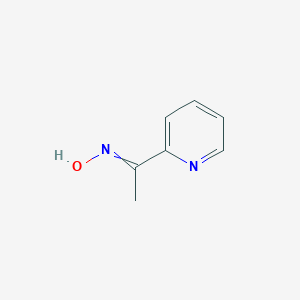 molecular formula C7H8N2O B155268 1-(Pyridin-2-yl)ethanone oxime CAS No. 1758-54-9