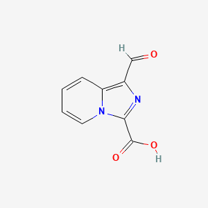 1-Formylimidazo[1,5-a]pyridine-3-carboxylic acid