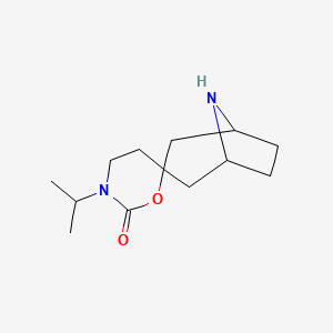 molecular formula C13H22N2O2 B15526925 3'-Isopropyl-8-azaspiro[bicyclo[3.2.1]octane-3,6'-[1,3]oxazinan]-2'-one 