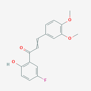 3,4-Dimethoxy-5'-fluoro-2'-hydroxychalcone