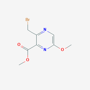 Methyl 3-(bromomethyl)-6-methoxypyrazine-2-carboxylate