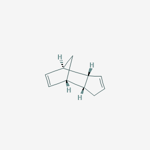 molecular formula C10H12 B155271 (3aalpha,4alpha,7alpha,7aalpha)-3a,4,7,7a-Tetrahydro-4,7-methano-1H-indene CAS No. 1755-01-7