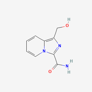 1-(Hydroxymethyl)imidazo[1,5-a]pyridine-3-carboxamide