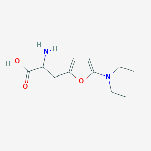 2-Amino-3-(5-(diethylamino)furan-2-yl)propanoic acid