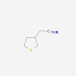 2-(Tetrahydrothiophen-3-yl)acetonitrile