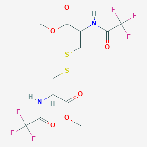 Cystine, N,N'-bis(trifluoroacetyl)-, dimethyl ester, L-