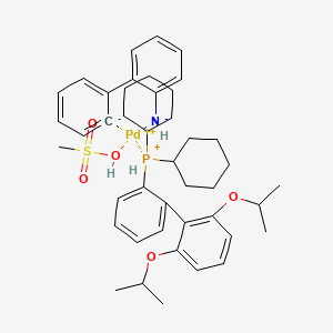 molecular formula C43H57NO5PPdS+ B15527343 RuPhosPdG3 