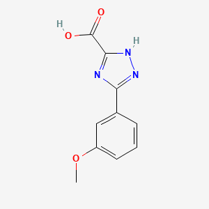 5-(3-Methoxyphenyl)-4H-1,2,4-triazole-3-carboxylic acid