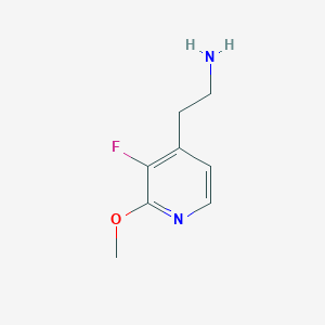 2-(3-Fluoro-2-methoxypyridin-4-YL)ethanamine