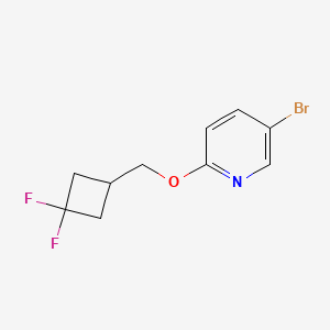 5-Bromo-2-((3,3-difluorocyclobutyl)methoxy)pyridine