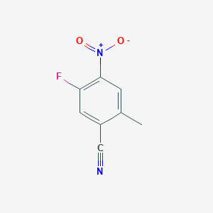 5-Fluoro-2-methyl-4-nitrobenzonitrile