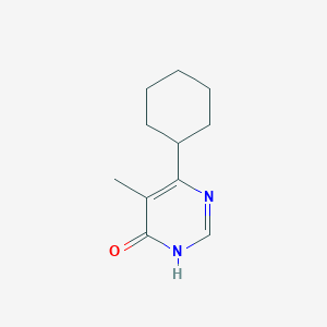 6-Cyclohexyl-5-methylpyrimidin-4-ol