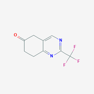 2-(Trifluoromethyl)-7,8-dihydroquinazolin-6(5H)-one