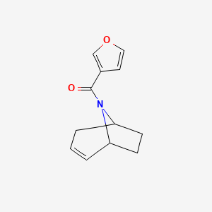 (1R,5S)-8-azabicyclo[3.2.1]oct-2-en-8-yl(furan-3-yl)methanone