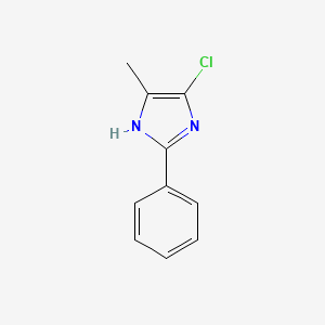 5-Chloro-4-methyl-2-phenyl-1H-imidazole