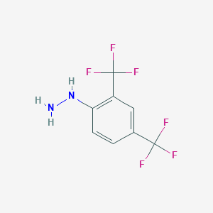 (2,4-Bis(trifluoromethyl)phenyl)hydrazine